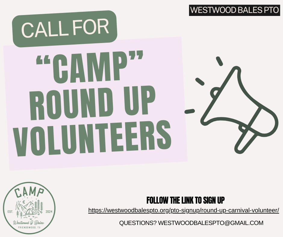 “Camp” Round Up Volunteers